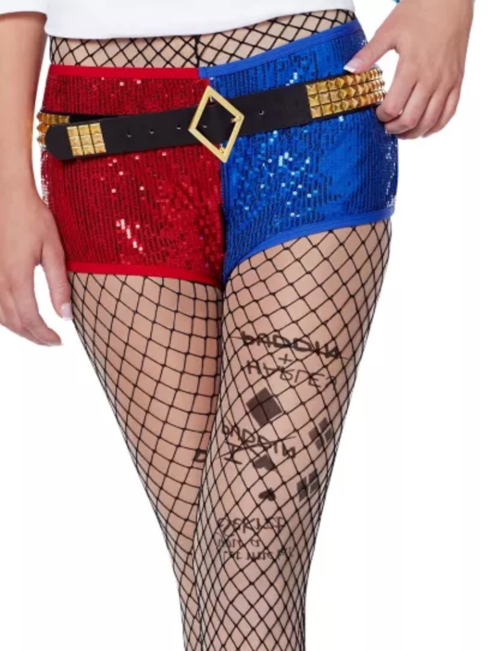 DC Comics Suicide Squad Harley Quinn Studded Belt